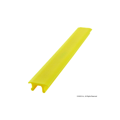 15 S T-SLOT COVER-SAFETY YELLOW