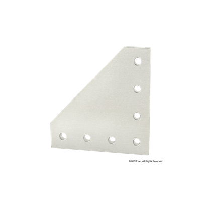 10 S 7 HOLE 90 DEGREE JOINING PLATE