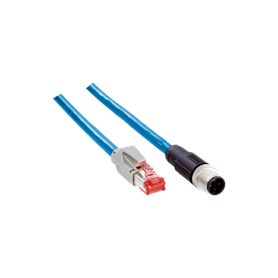 CLV 6XX M12 TO RJ45 / ETHERNET CABLE