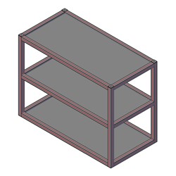 Shelf-Large Short-Tslot Panels