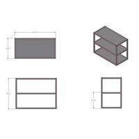 Shelf-Large Short-Tslot Panels